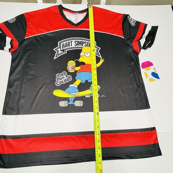 Bart Simpson Men’s Large Graphic Soccer Jersey - Picture 9 of 9